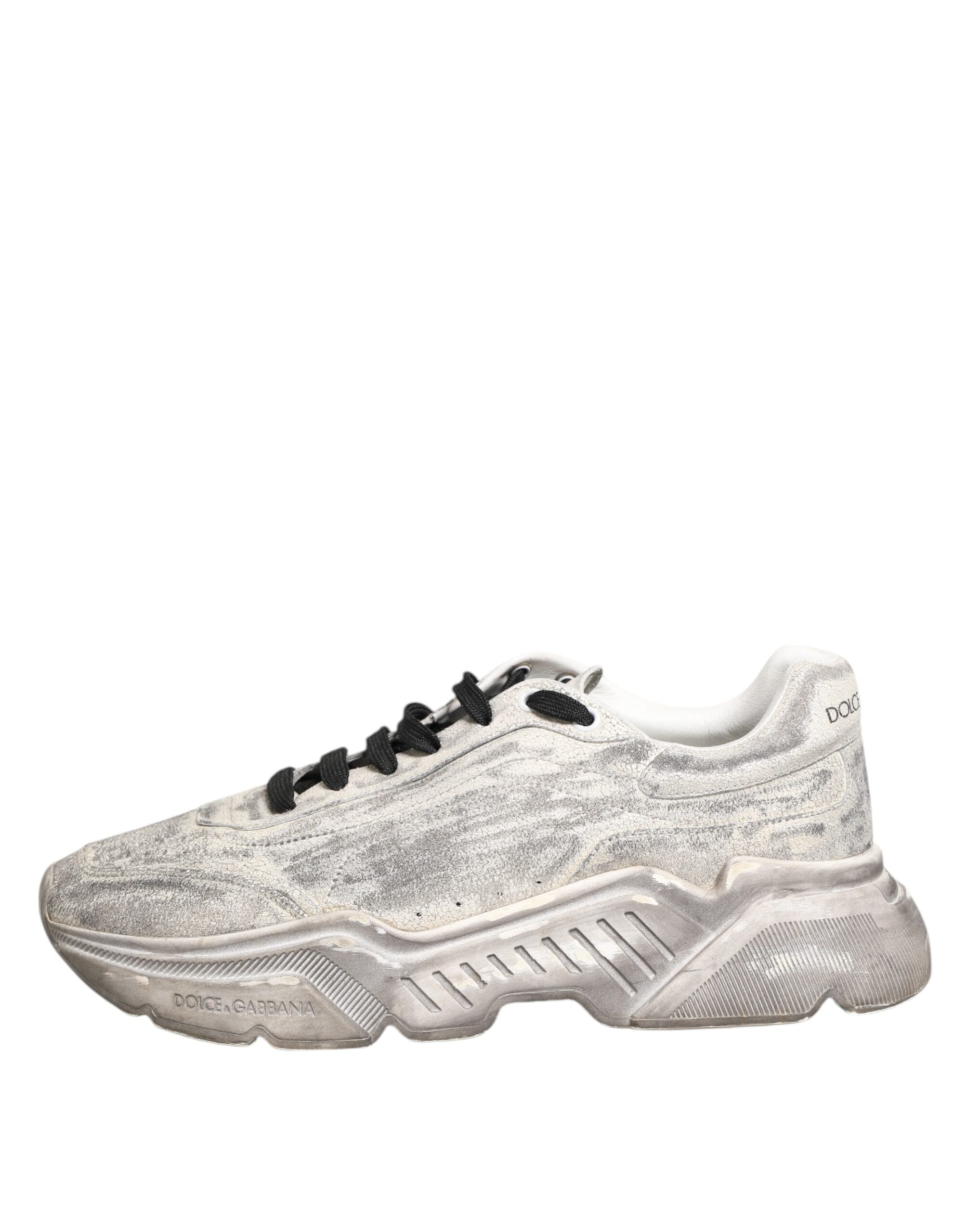 Dolce & Gabbana White Daymaster Low Top Men Sneakers Men's Shoes (Pre-Owned)