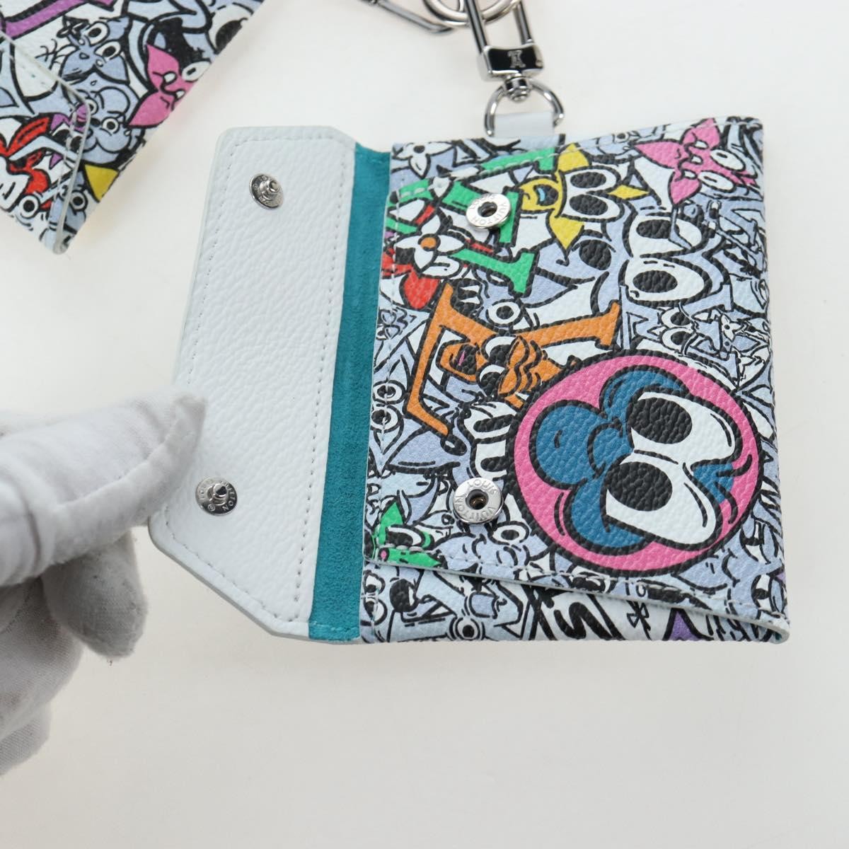 Louis Vuitton Trio Envelope Pouch Set Limited Edition Monogram Comics Canvas Multicolour Canvas Clutche & Pouche Bag (Pre-Owned)