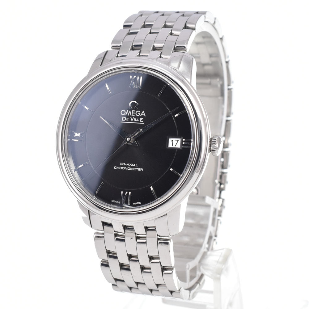Omega De Ville Prestige Co-Axial Chronometer Automatic Stainless Steel Watch (Pre-Owned)