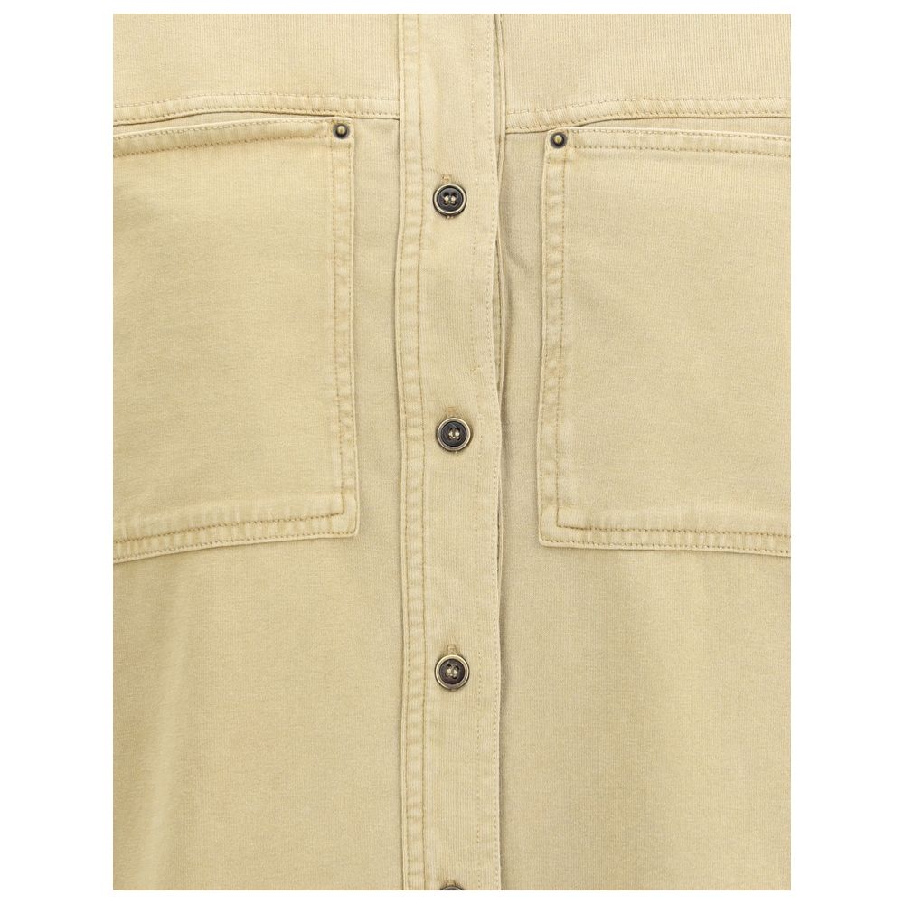 Isabel Marant Étoile Beige Denim Women's Shirt