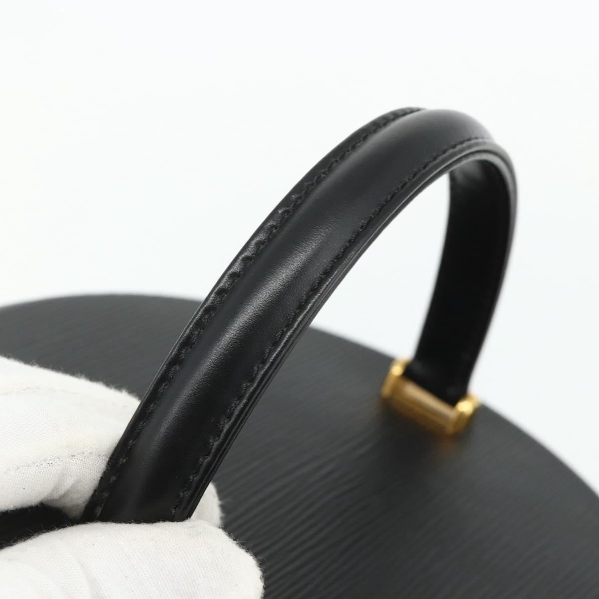 Louis Vuitton Cannes Epi Leather Black Leather Handbag (Pre-Owned)
