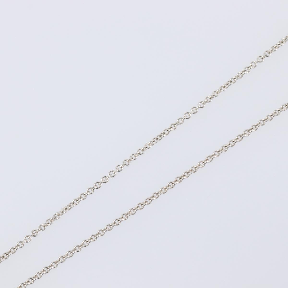 Tiffany & Co. Elsa Peretti Open Heart Pendant Sterling Silver Silver Silver Necklace Jewelry (Pre-Owned)