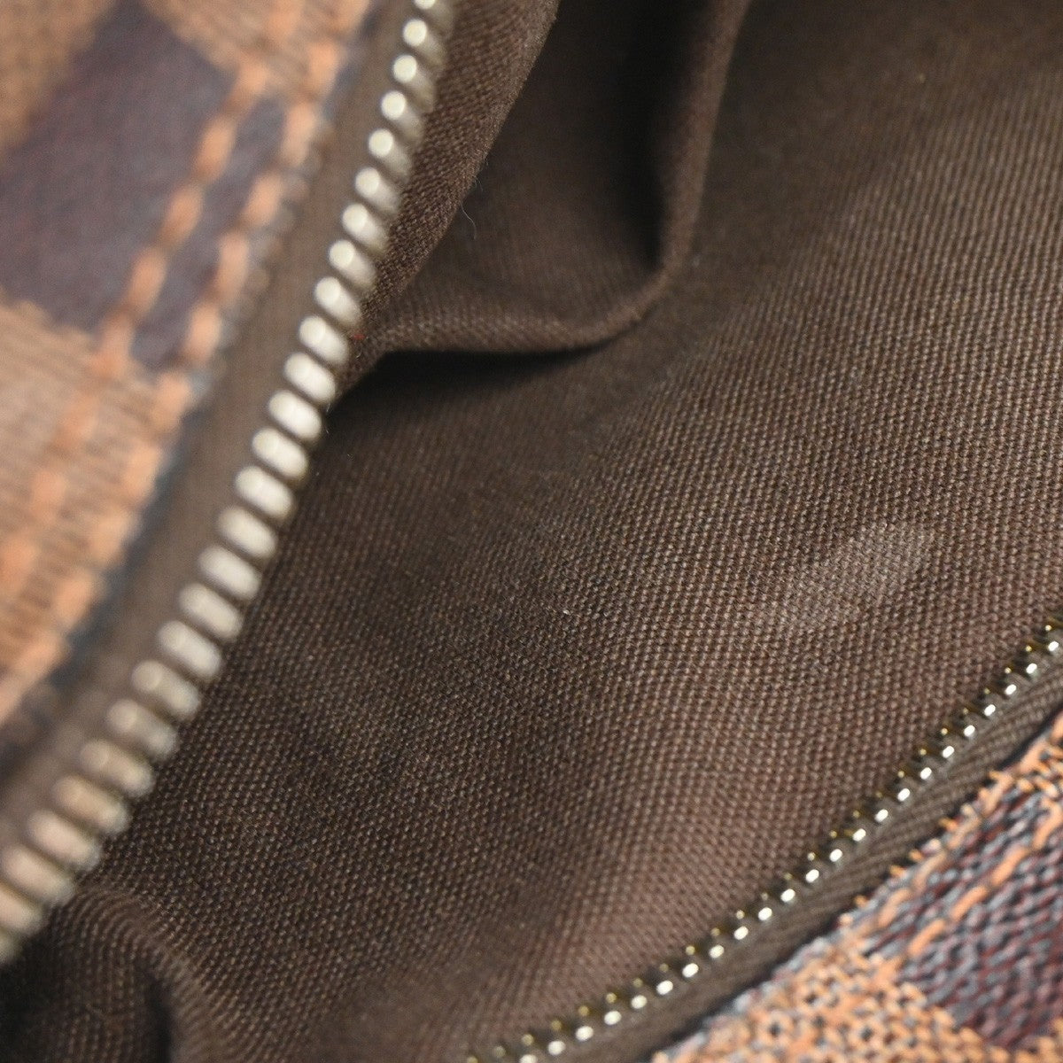 Louis Vuitton Olav Damier Ebene Brown Canvas Shoulder Bag Bag (Pre-Owned)