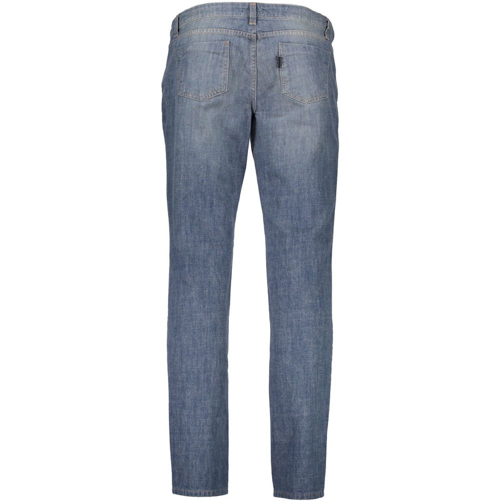 Costume National Blue Cotton Jeans & Women's Pant