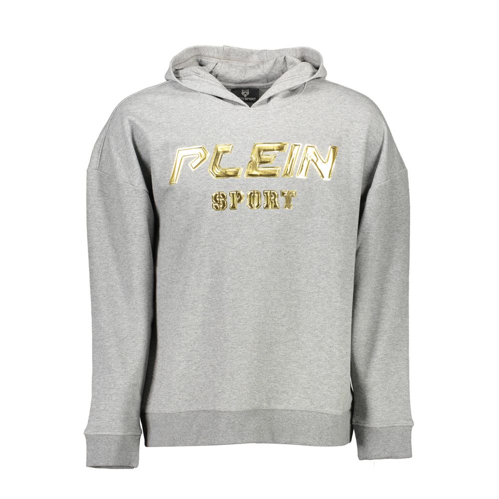 Plein Sport Grigio Cotton Men's Men's Sweatshirt