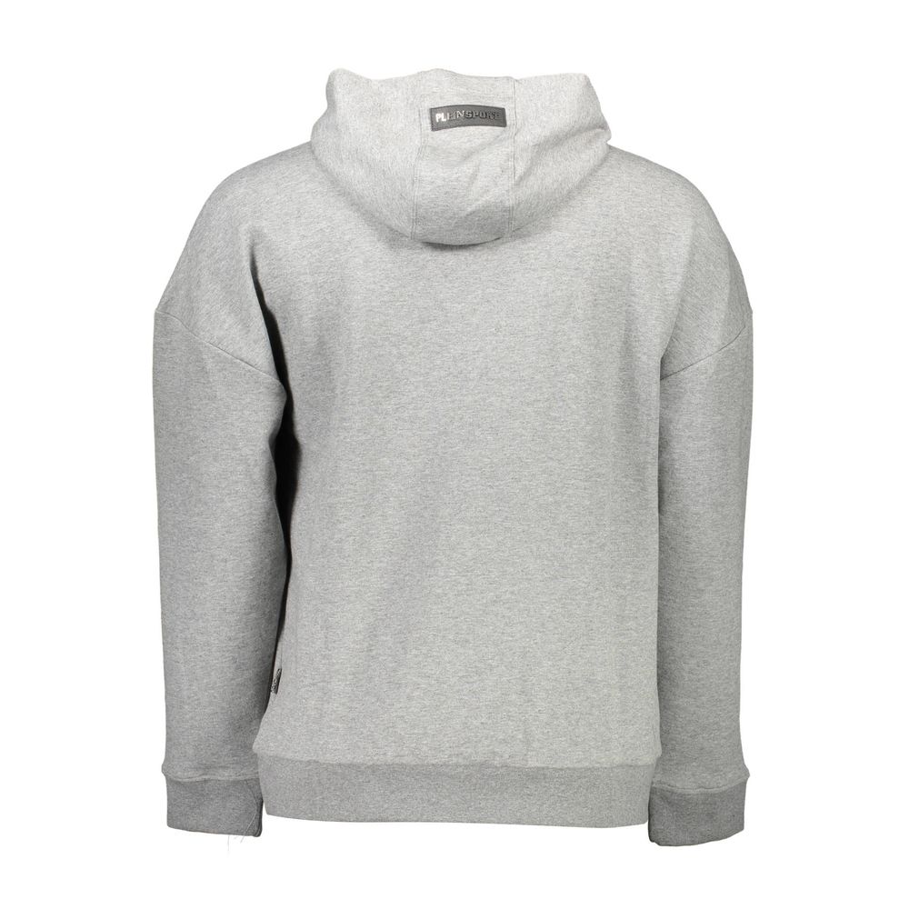 Plein Sport Grigio Cotton Men's Men's Sweatshirt