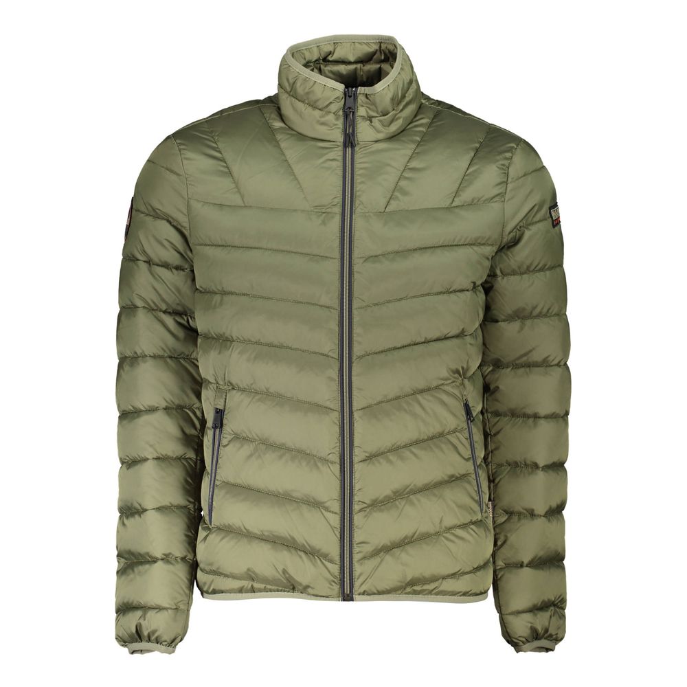 Napapijri \"Verde Polyamide Men's Men's Jacket\"