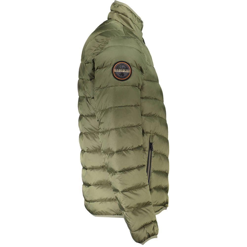 Napapijri \"Verde Polyamide Men's Men's Jacket\"