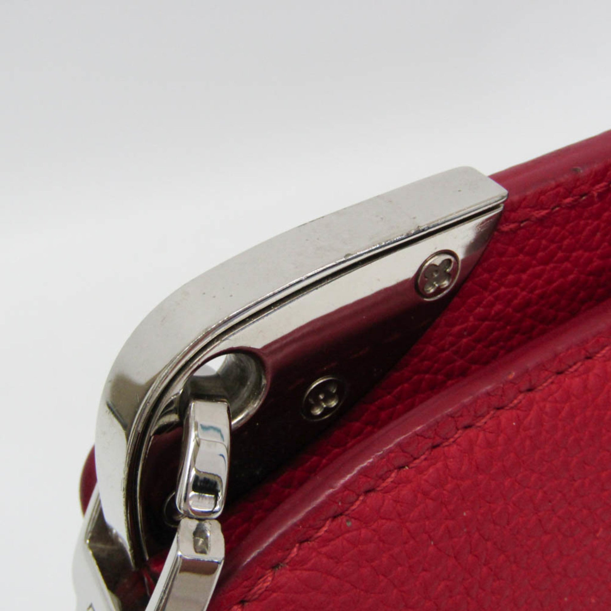 Louis Vuitton Astrid Leather Red Leather Handbag (Pre-Owned)
