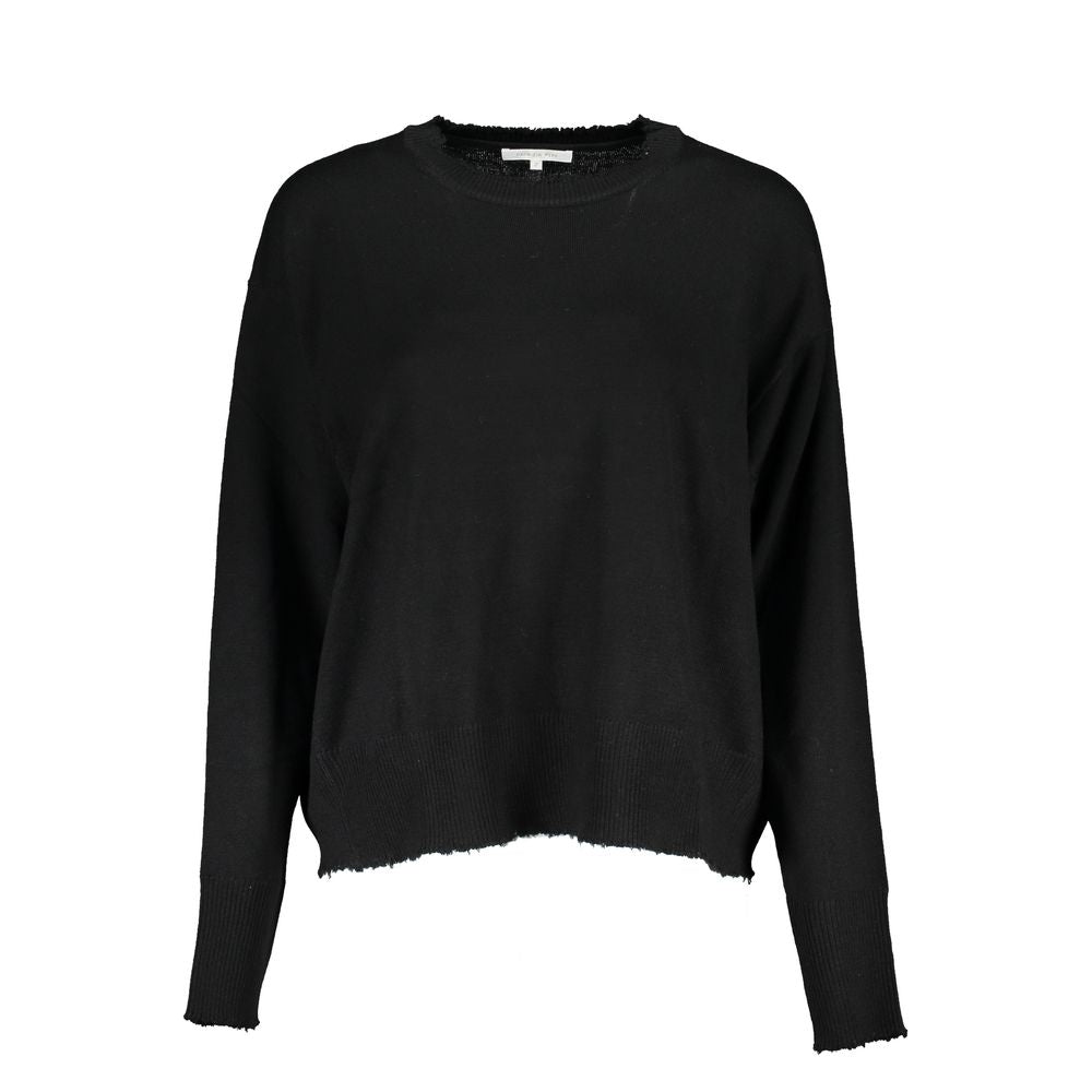 Patrizia Pepe Black Tessuto Women Women's Sweater