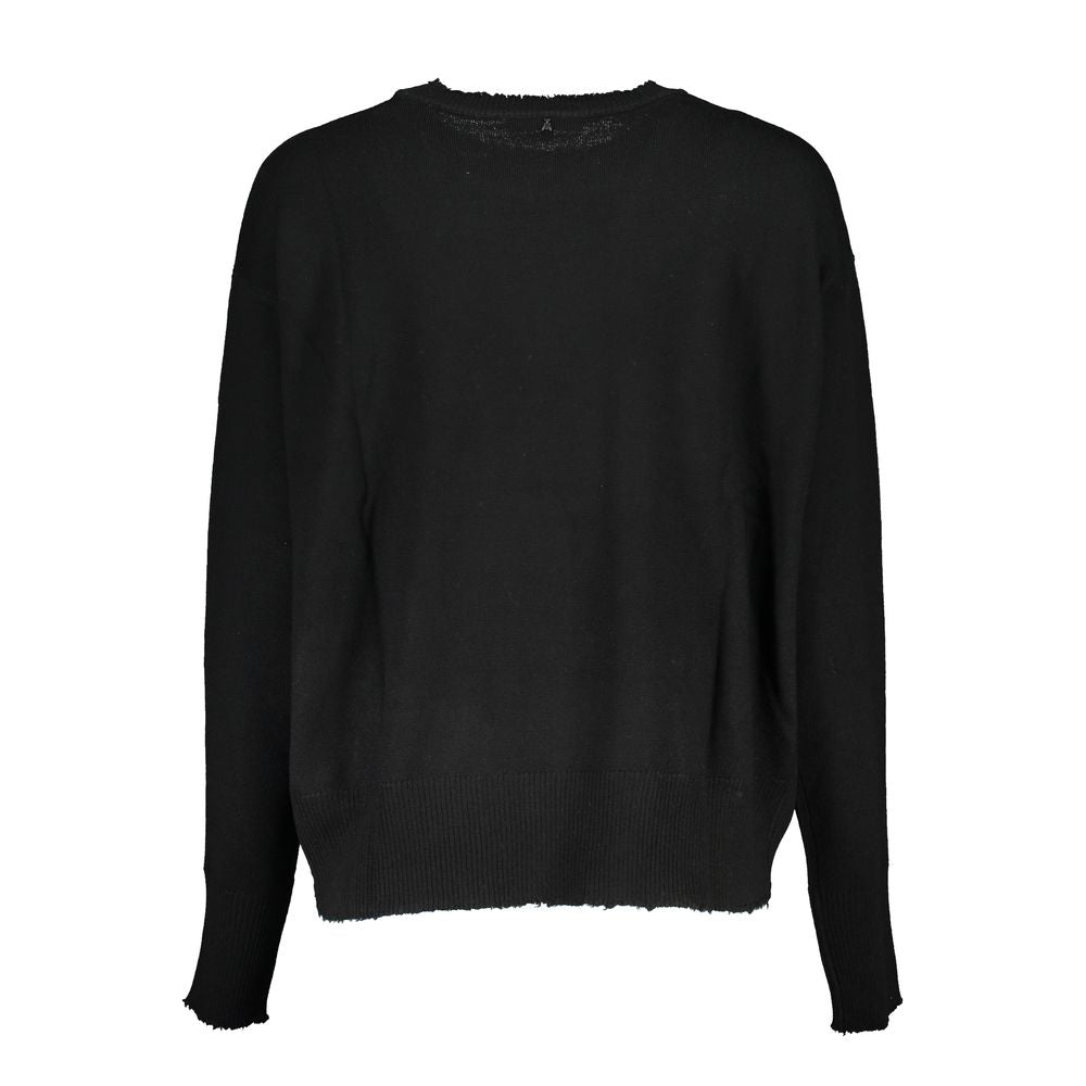 Patrizia Pepe Black Tessuto Women Women's Sweater