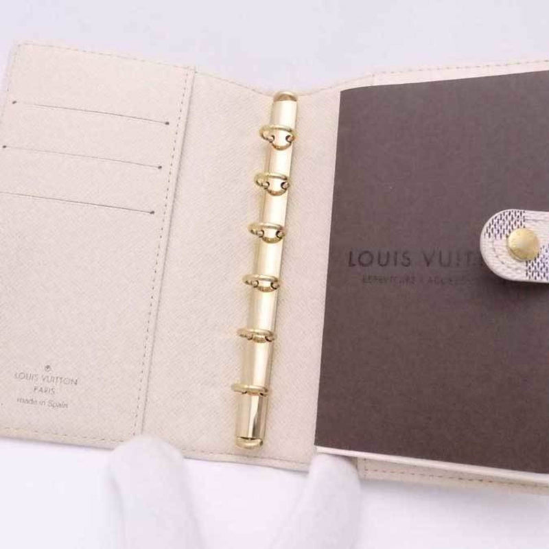 Louis Vuitton Agenda Cover Turquoise Canvas Wallet  (Pre-Owned)