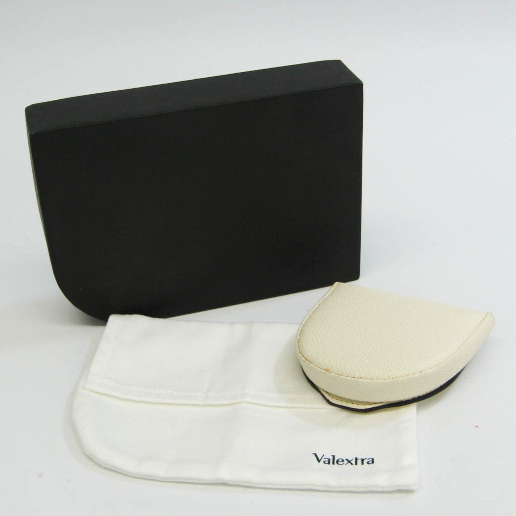 Valextra Ecru Leather Wallet  (Pre-Owned)