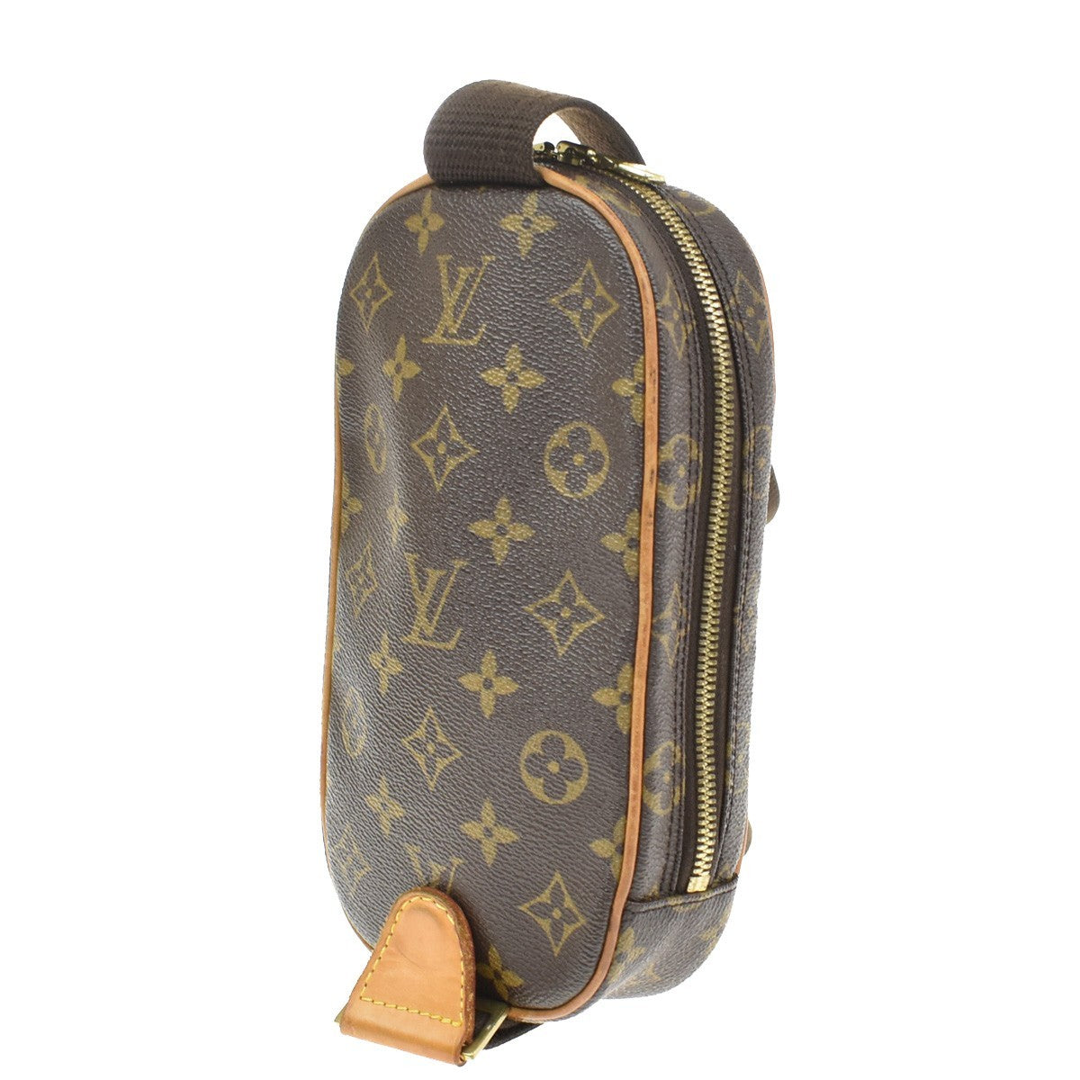 Louis Vuitton Pochette Gange Monogram Canvas Brown Canvas Clutche & Pouche Bag (Pre-Owned)