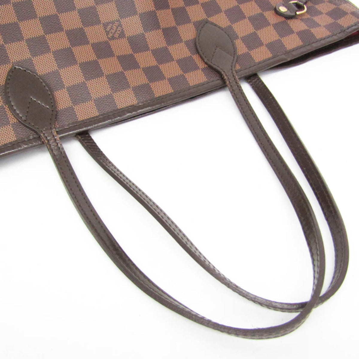 Louis Vuitton Neverfull Damier Brown Canvas Tote Bag Bag (Pre-Owned)