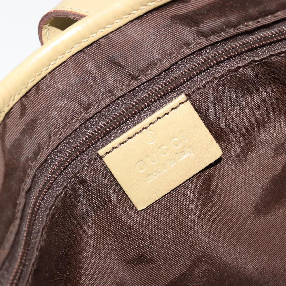 Gucci Web Jackie O Hobo Gg Canvas Beige Canvas Shoulder Bag Bag (Pre-Owned)
