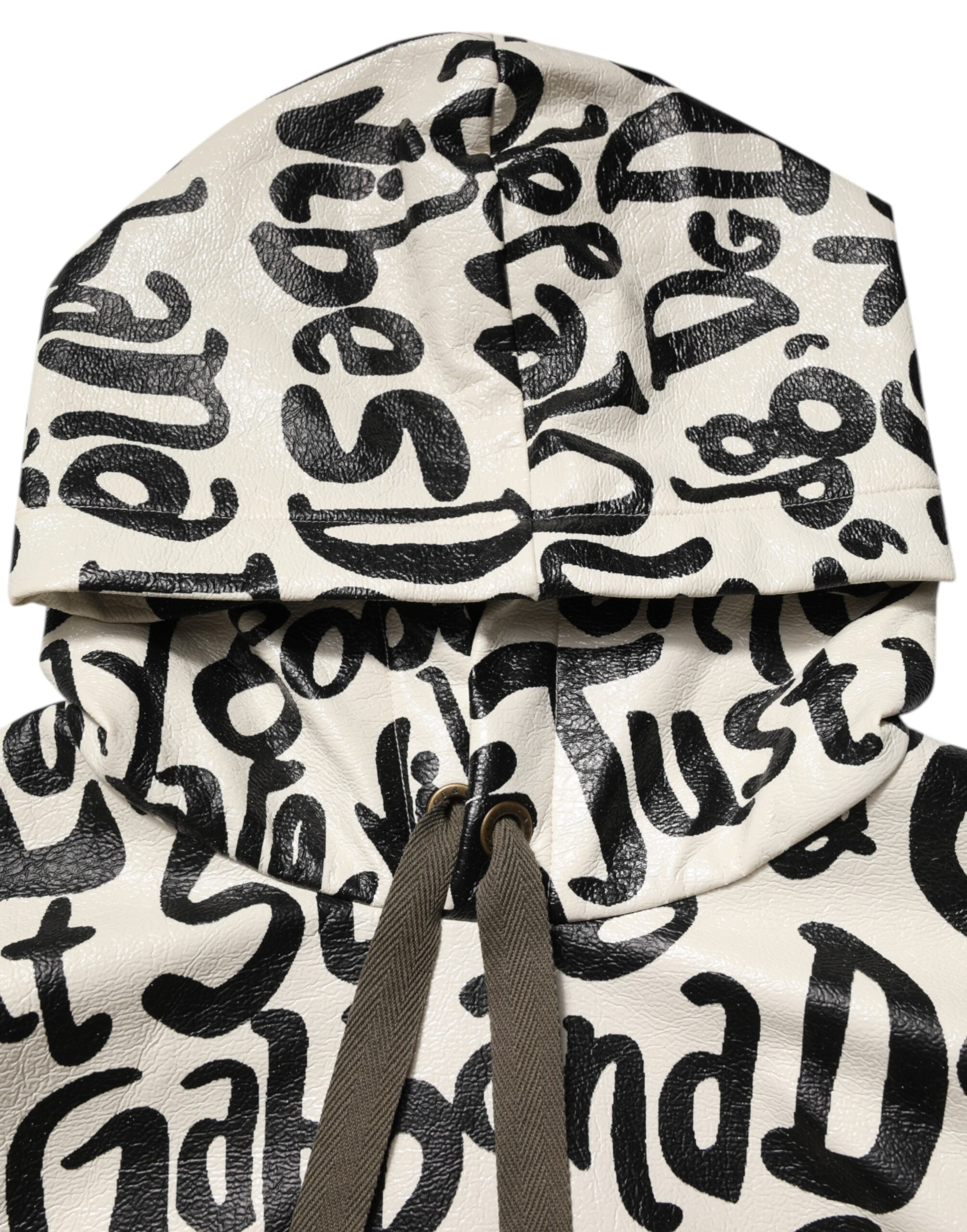 Dolce & Gabbana Multicolor Hooded DGMania Sweatshirt Men's Sweater