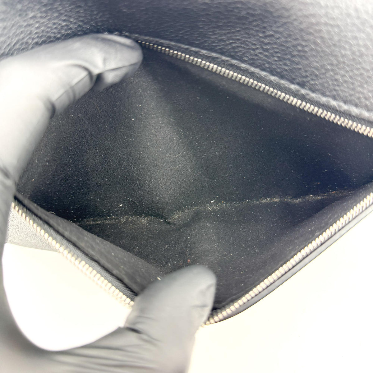 Louis Vuitton Mylockme Leather Black Leather Handbag (Pre-Owned)