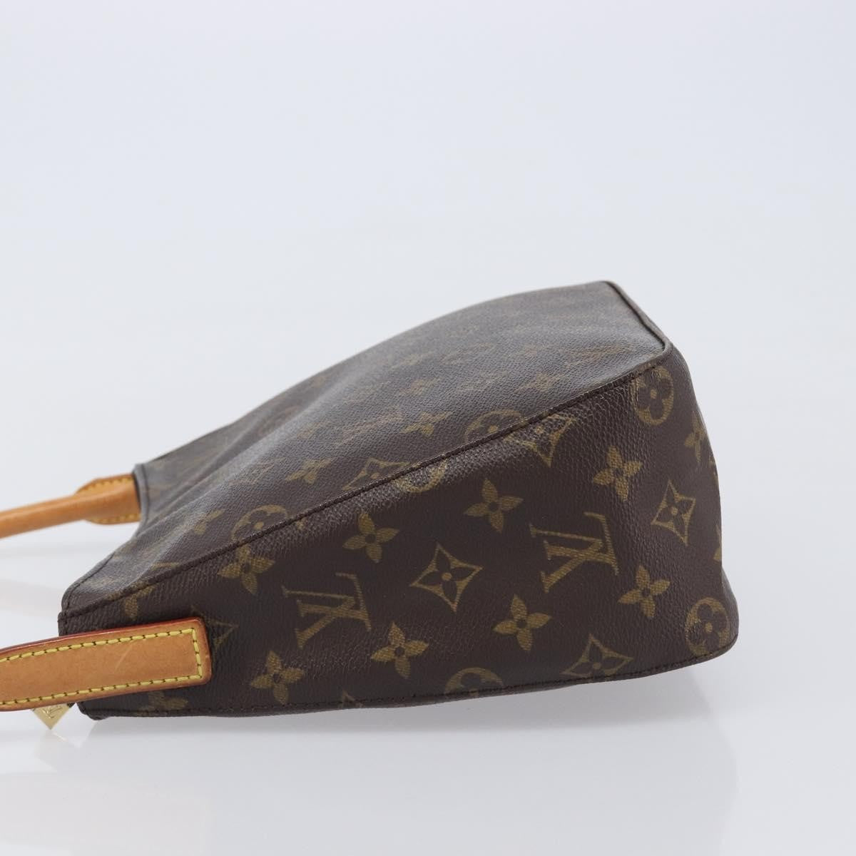 Louis Vuitton Looping Monogram Canvas Brown Canvas Handbag (Pre-Owned)