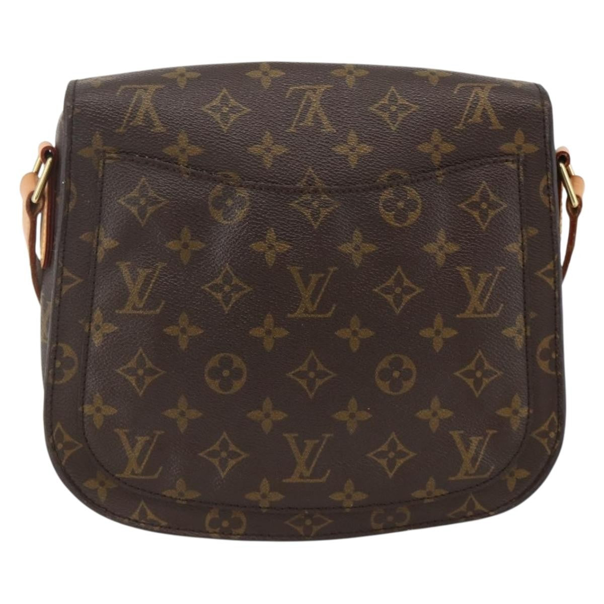 Louis Vuitton Saint Cloud Monogram Canvas Brown Canvas Handbag (Pre-Owned)
