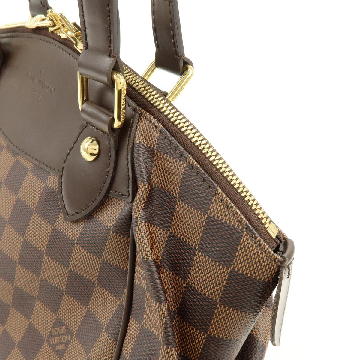 Louis Vuitton Verona Damier Brown Canvas Handbag (Pre-Owned)