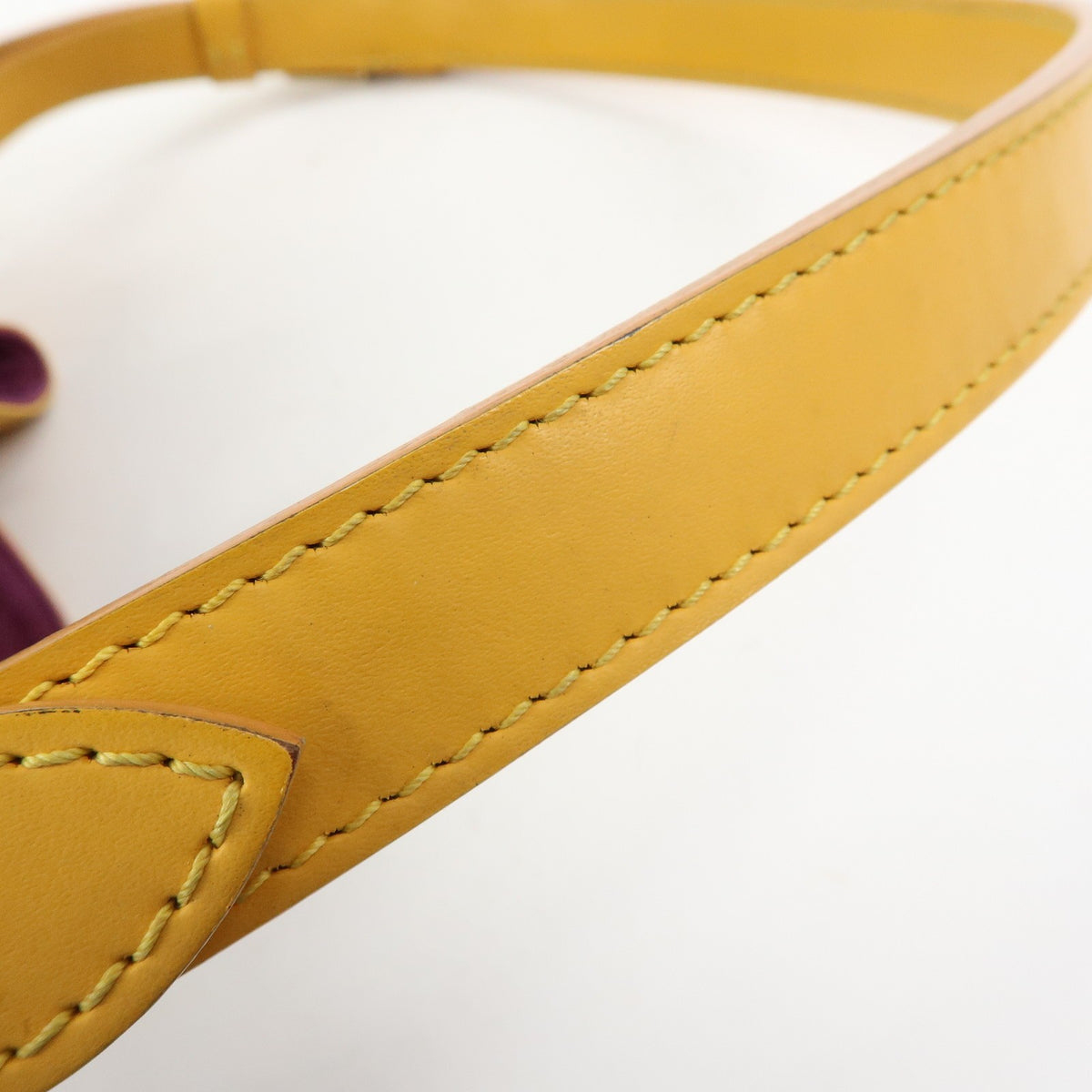Louis Vuitton Petit Noe Epi Leather Yellow Leather Handbag (Pre-Owned)