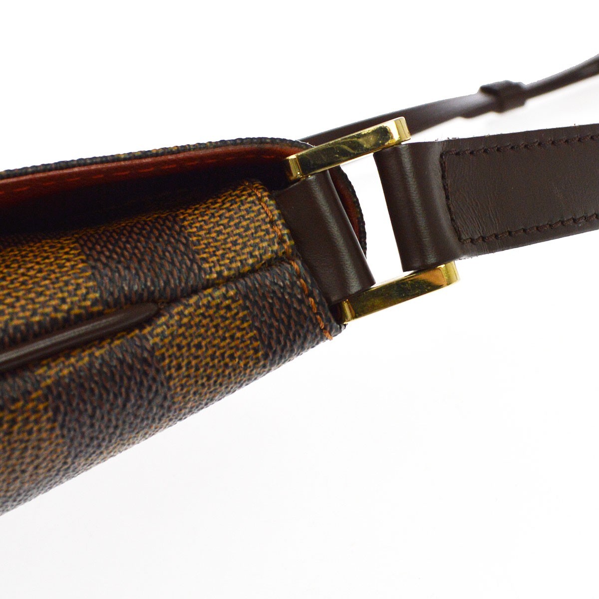 Louis Vuitton Musette Damier Brown Canvas Handbag (Pre-Owned)
