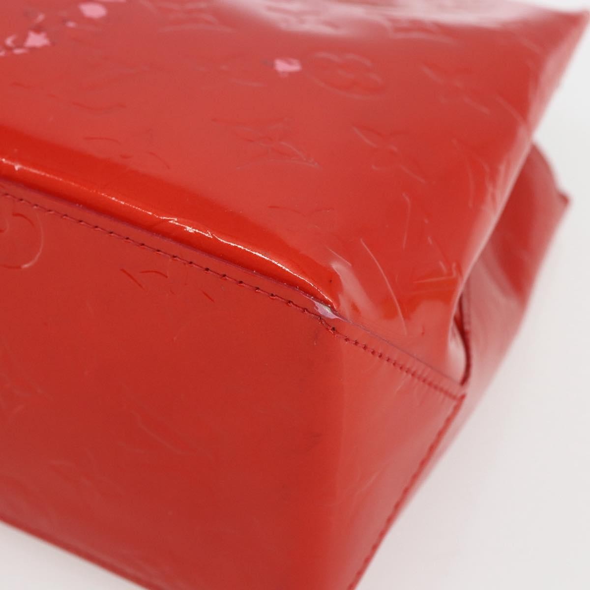 Louis Vuitton Reade Monogram Vernis Red Patent_Leather Handbag (Pre-Owned)