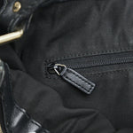 Gucci Sukey Black Canvas Shoulder Bag (Pre-Owned)