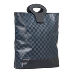 Louis Vuitton Cobalt Cabas Voyage Navy Canvas Tote Bag (Pre-Owned)