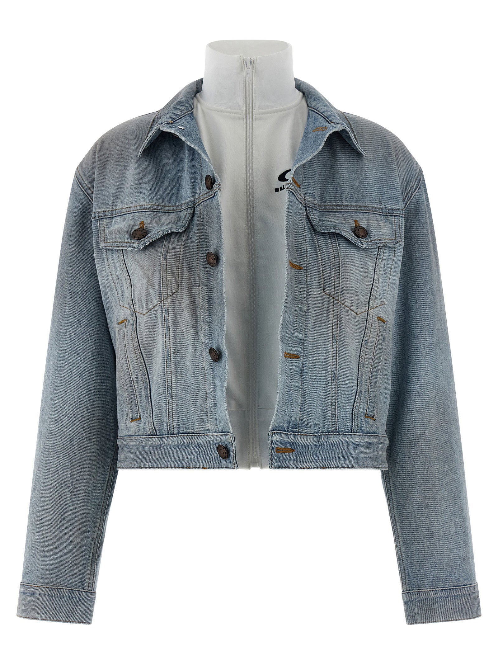 Balenciaga Women's Double Layer Jacket
