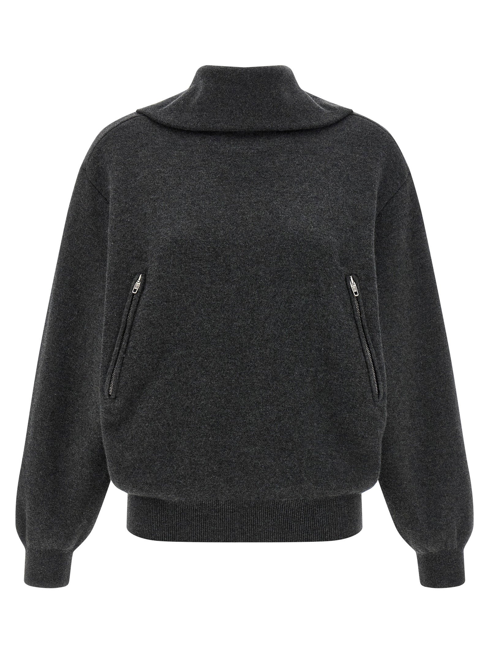 Balenciaga Women's Back-To-Front Sweater