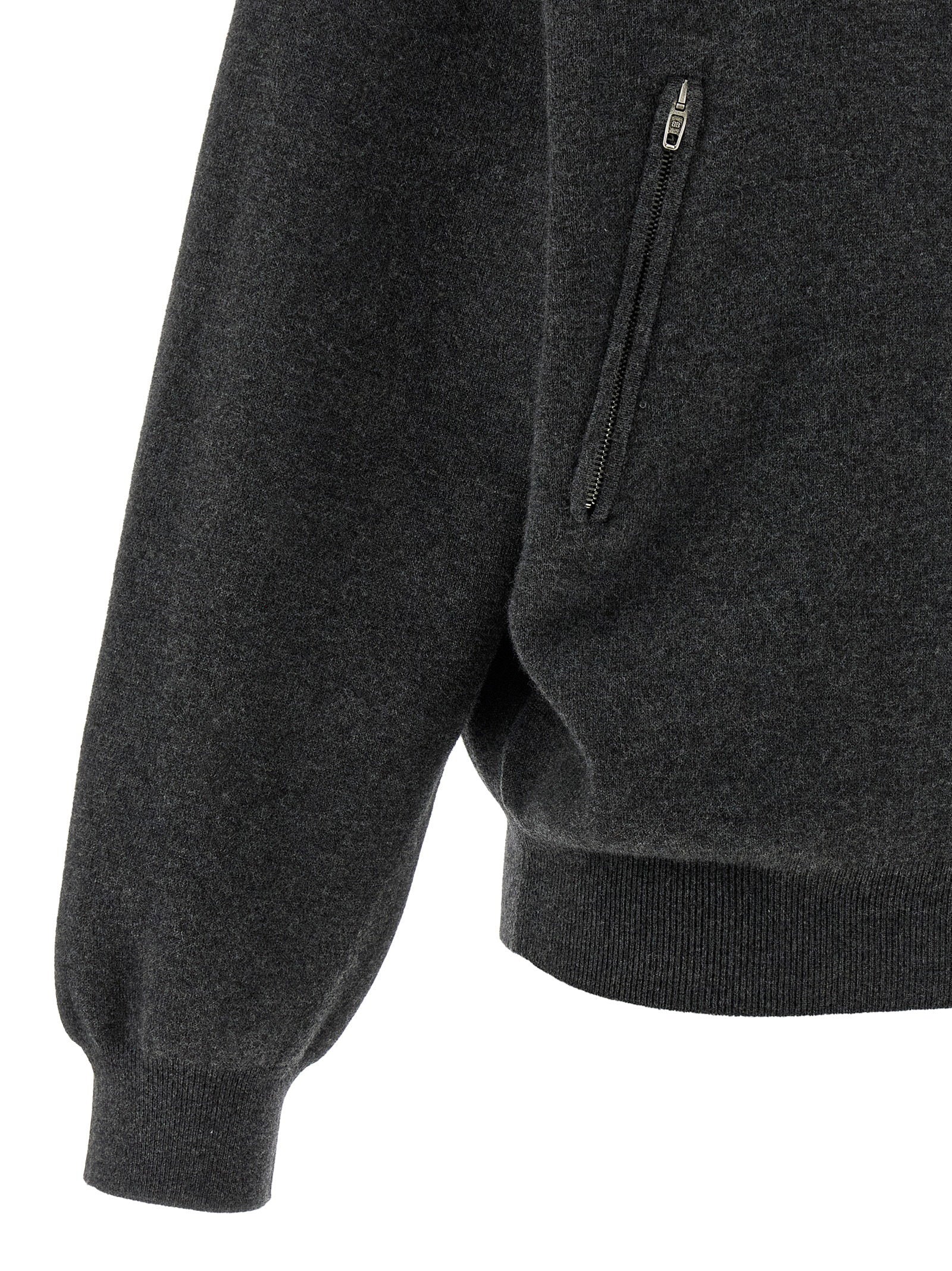 Balenciaga Women's Back-To-Front Sweater