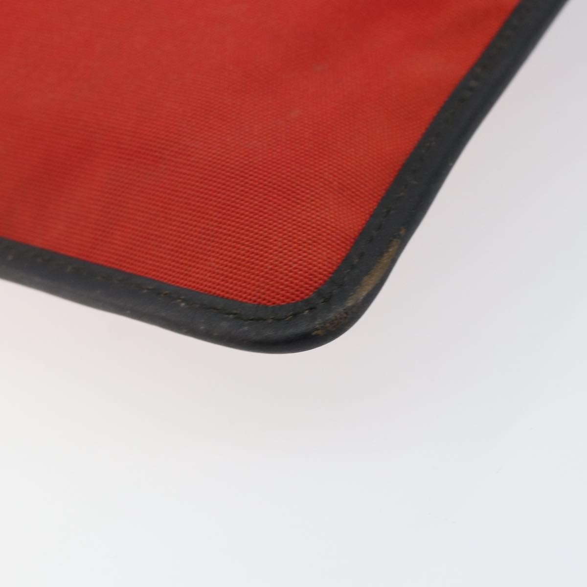Gucci Front Pocket Messenger Nylon Red Nylon Shoulder Bag Bag (Pre-Owned)