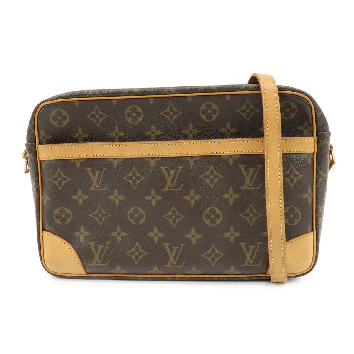 Louis Vuitton Trocadero Monogram Canvas Brown Canvas Handbag (Pre-Owned)