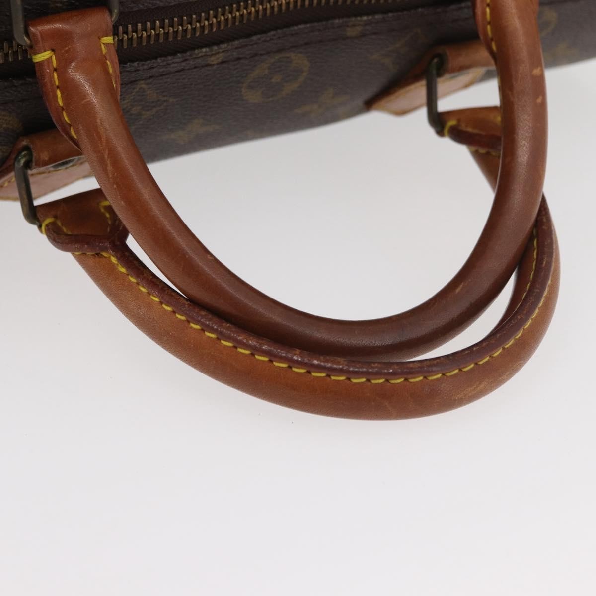 Louis Vuitton Speedy Monogram Canvas Brown Canvas Handbag (Pre-Owned)
