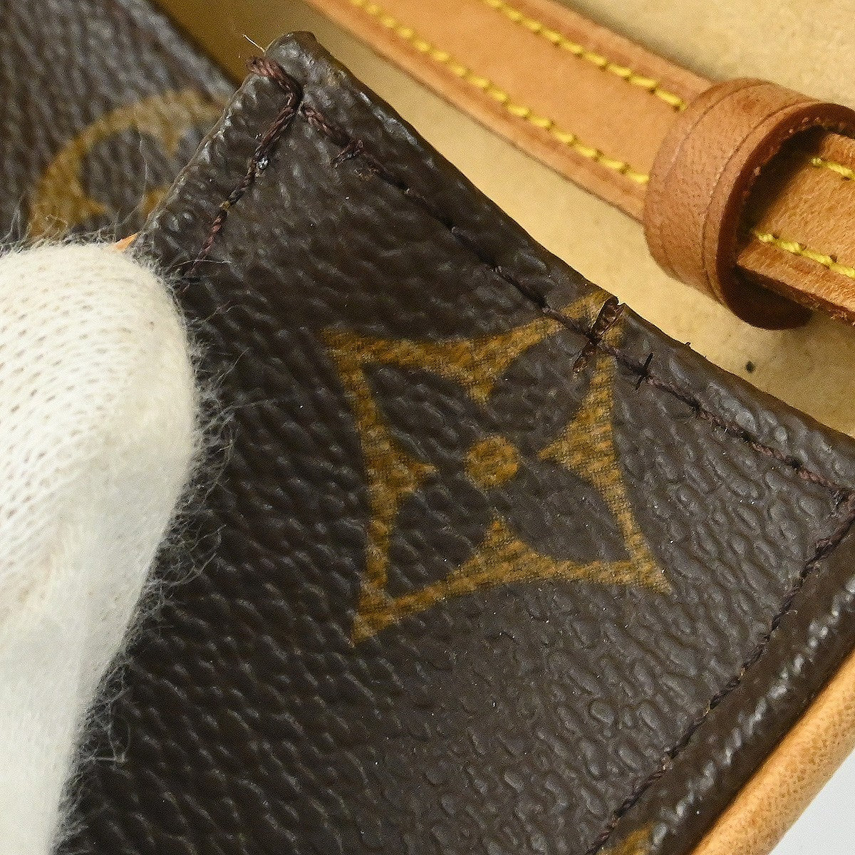 Louis Vuitton Twin Monogram Canvas Brown Canvas Handbag (Pre-Owned)
