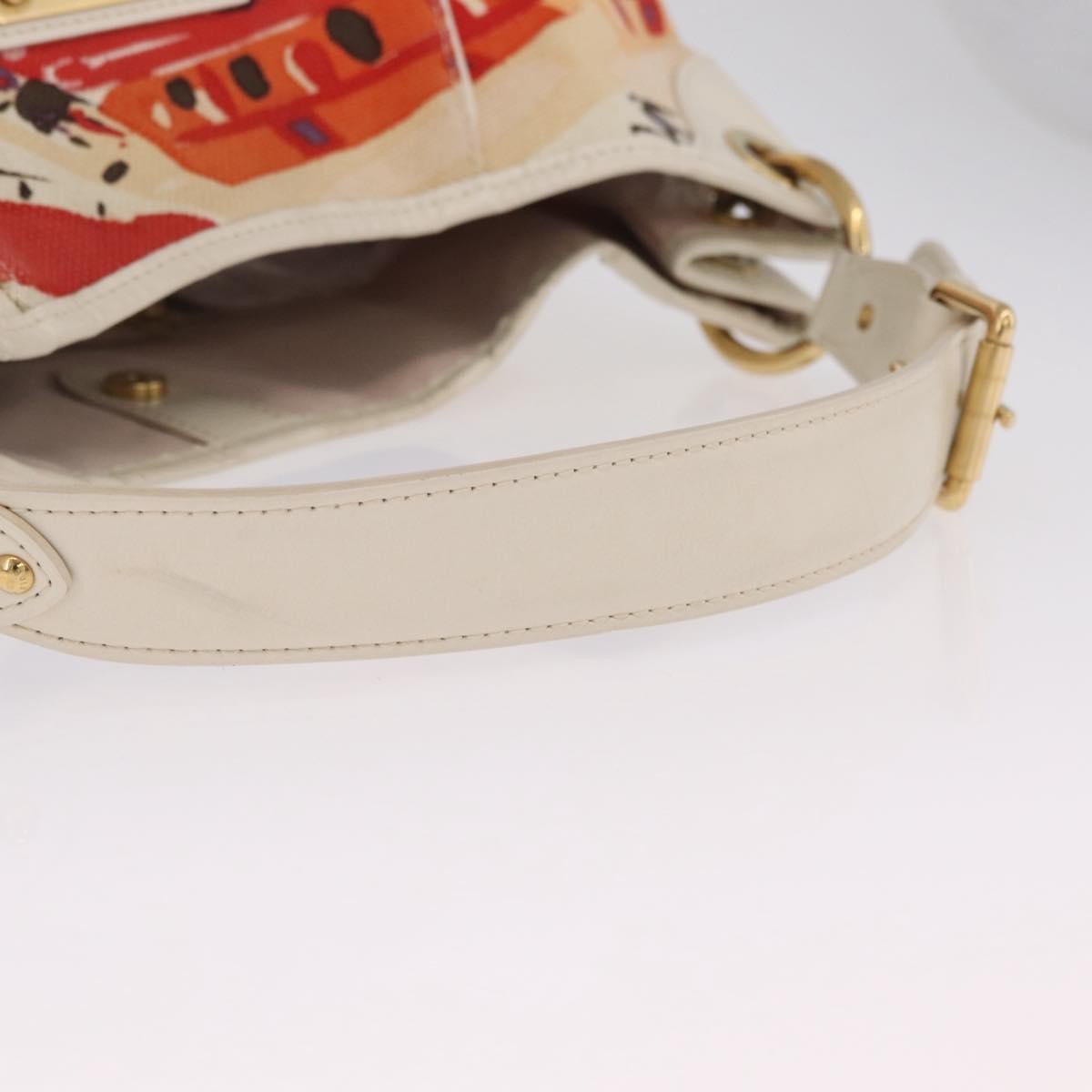 Louis Vuitton Galliera Riviera Cruise Canvas Purple Canvas Handbag (Pre-Owned)