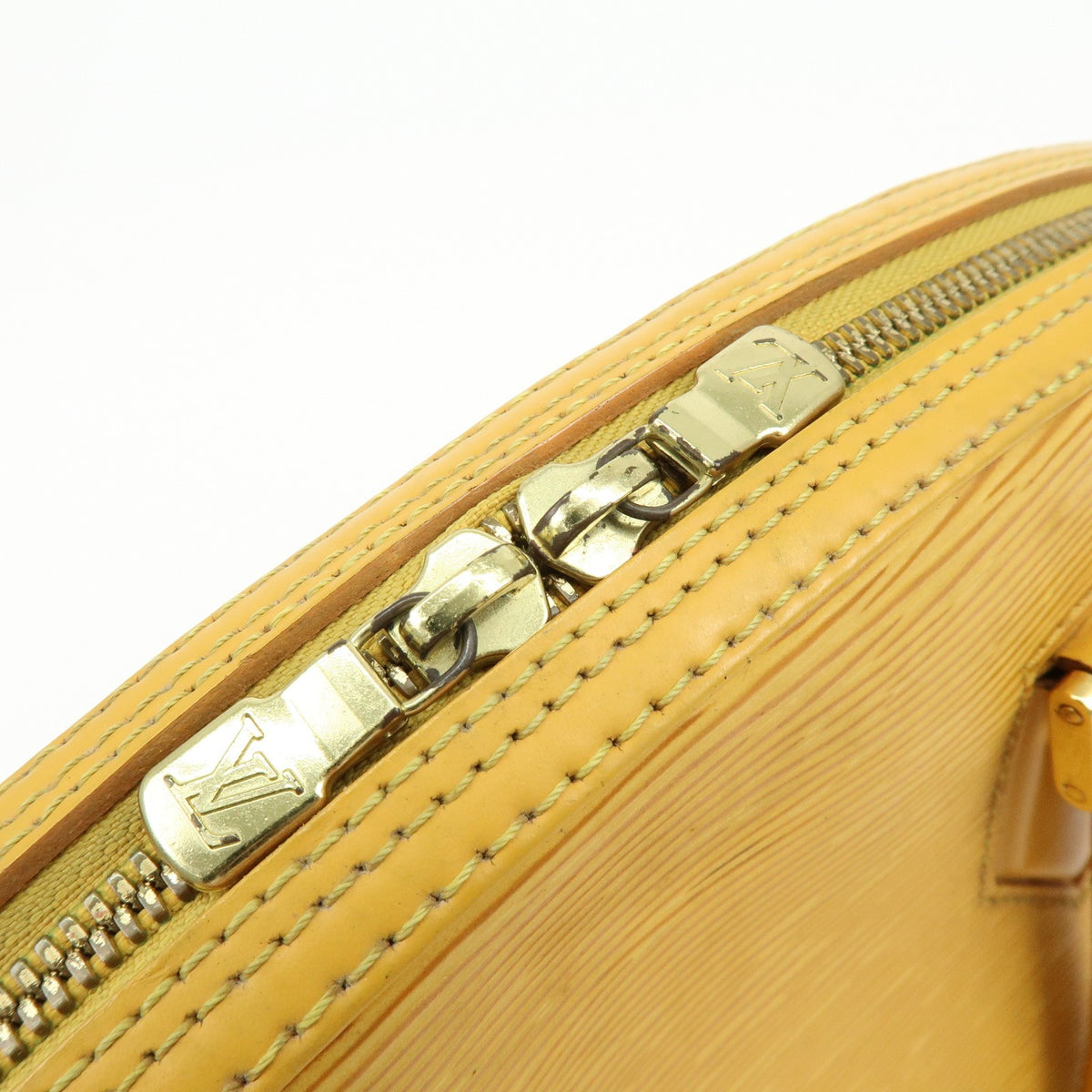 Louis Vuitton Jasmin Epi Leather Yellow Leather Handbag (Pre-Owned)
