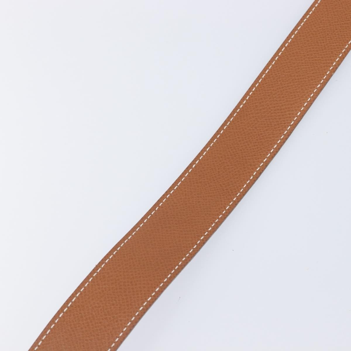 Hermes Constance Reversible Belt Leather Blue Leather Belts Accessory (Pre-Owned)