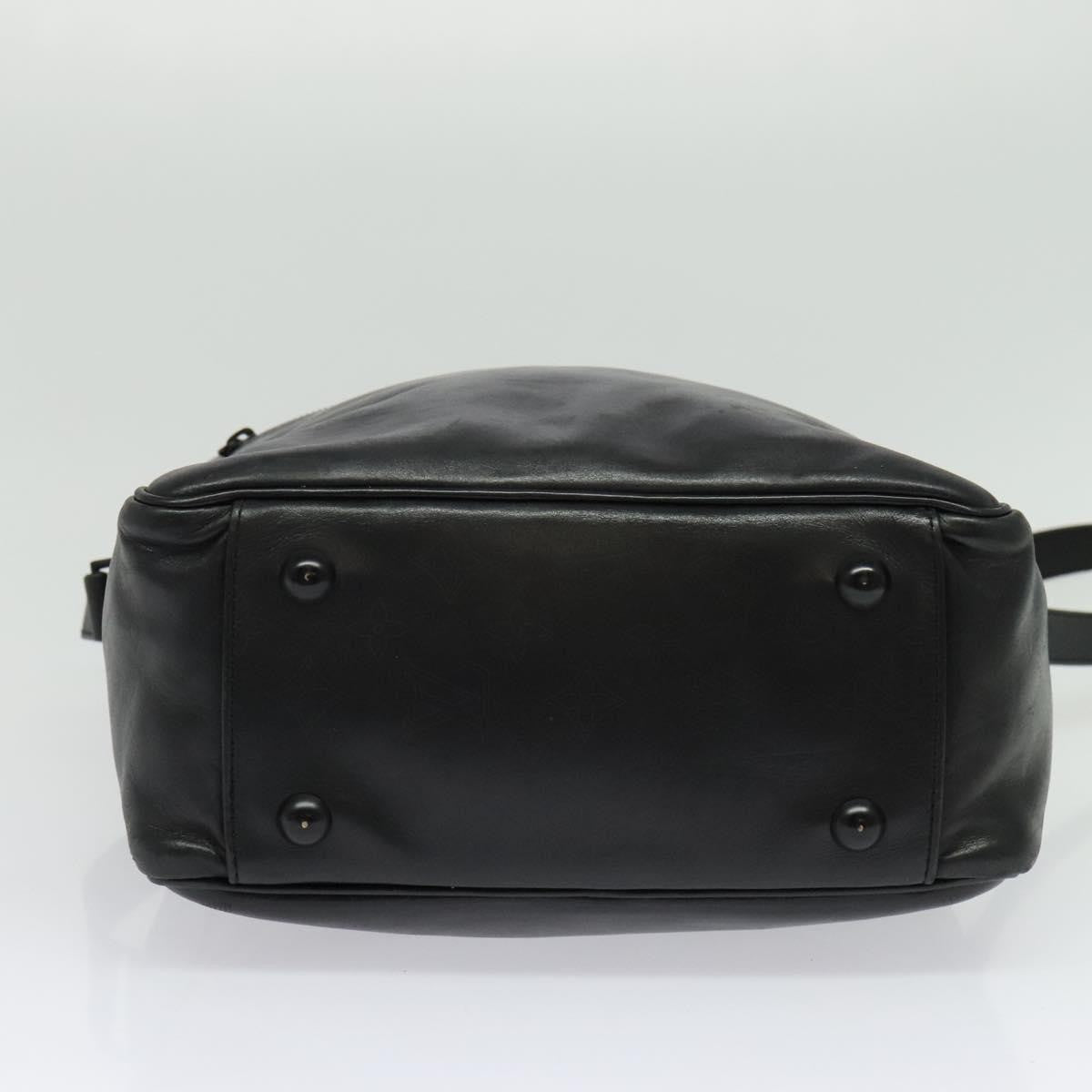 Louis Vuitton Clarkson Messenger Monogram Shadow Leather Black Leather Bag (Pre-Owned)