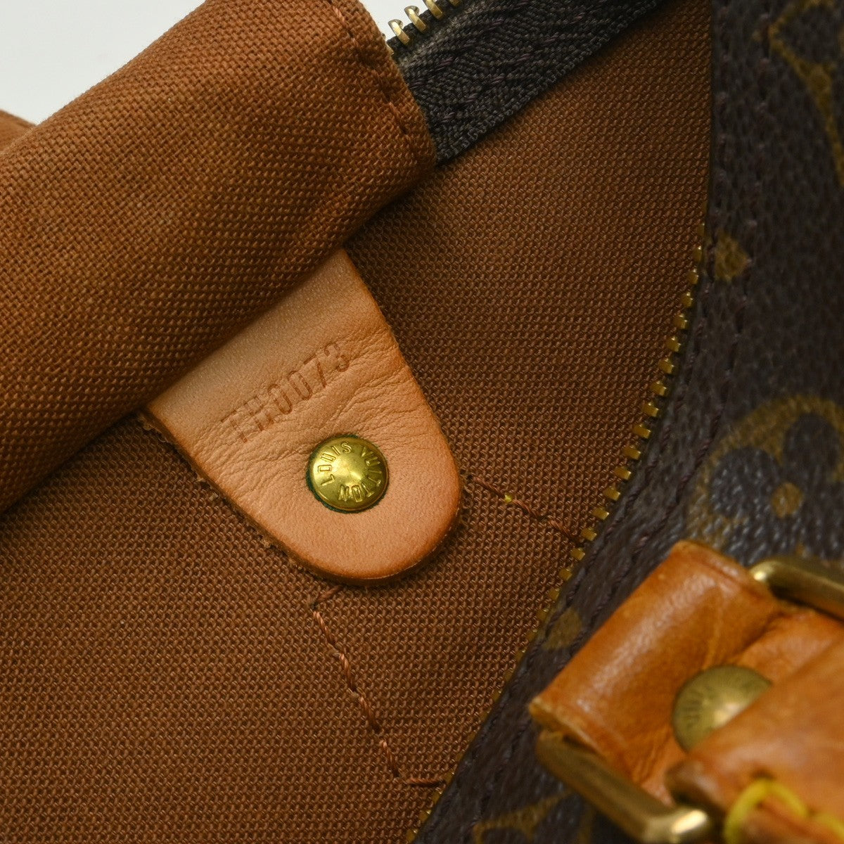 Louis Vuitton Speedy Monogram Canvas Brown Canvas Handbag (Pre-Owned)