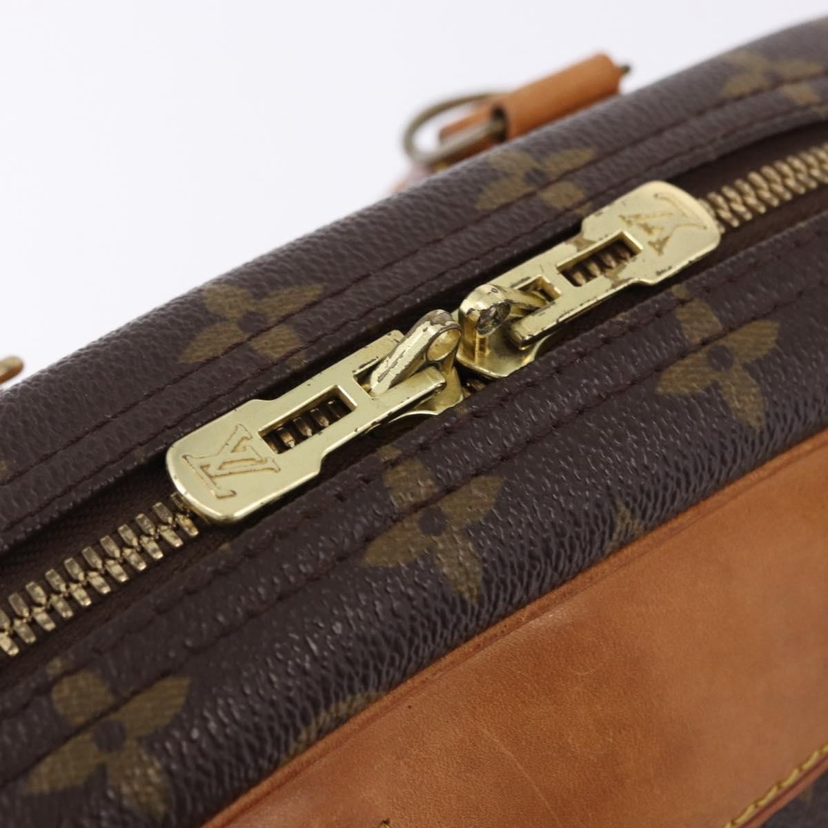 Louis Vuitton Trouville Monogram Canvas Brown Canvas Handbag (Pre-Owned)