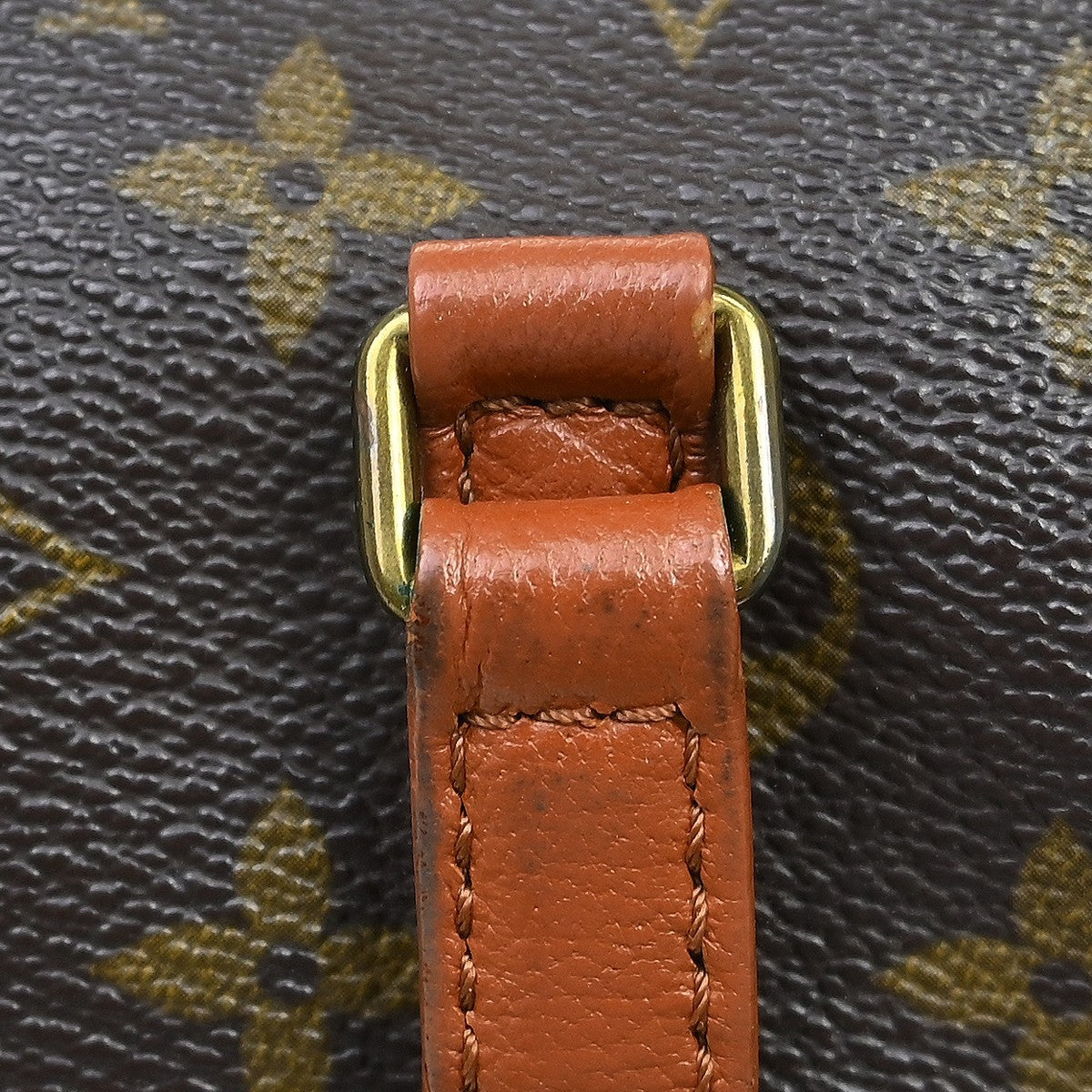Louis Vuitton Papillon Monogram Canvas Brown Canvas Handbag (Pre-Owned)