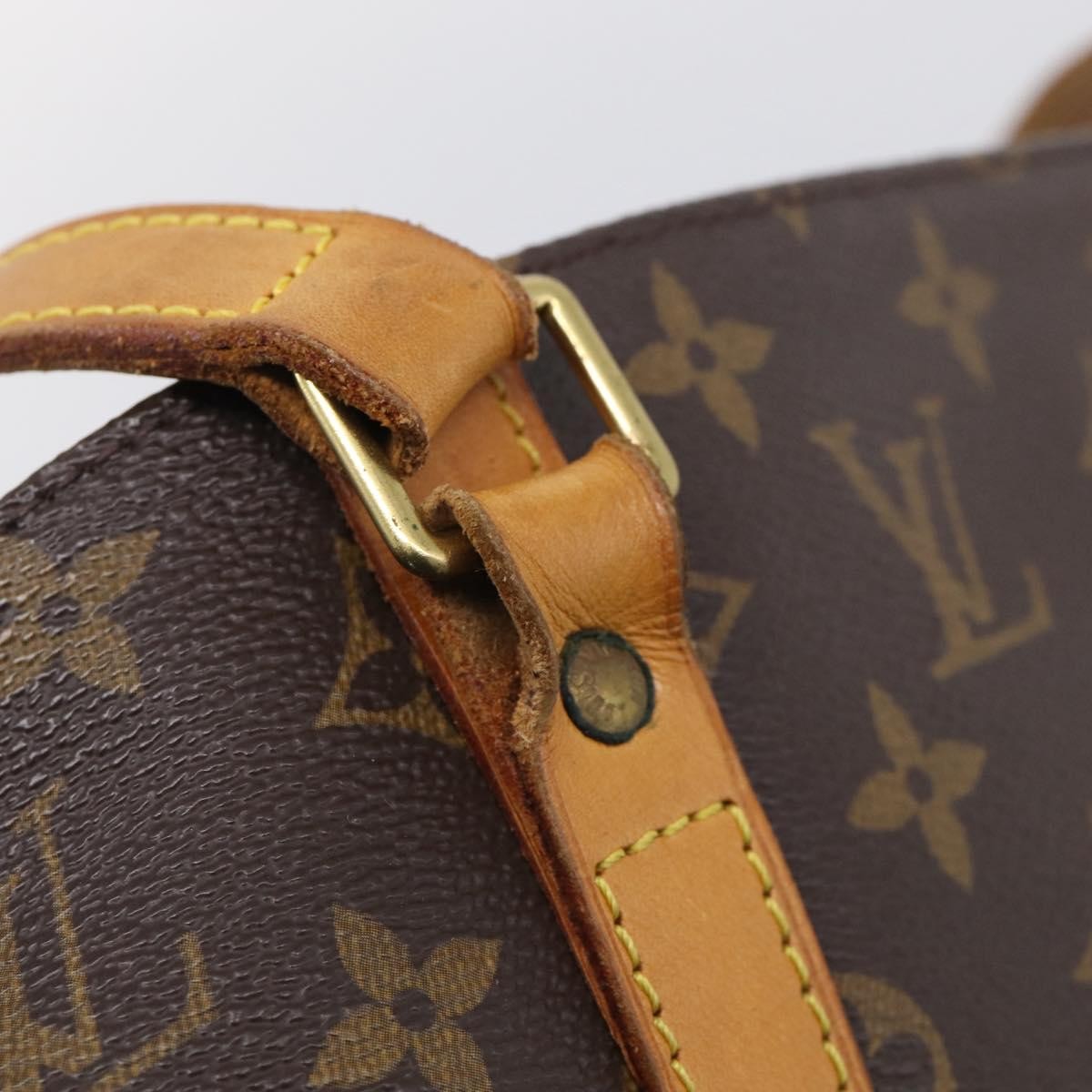 Louis Vuitton Shopping Sac Monogram Canvas Multicolour Canvas Handbag (Pre-Owned)