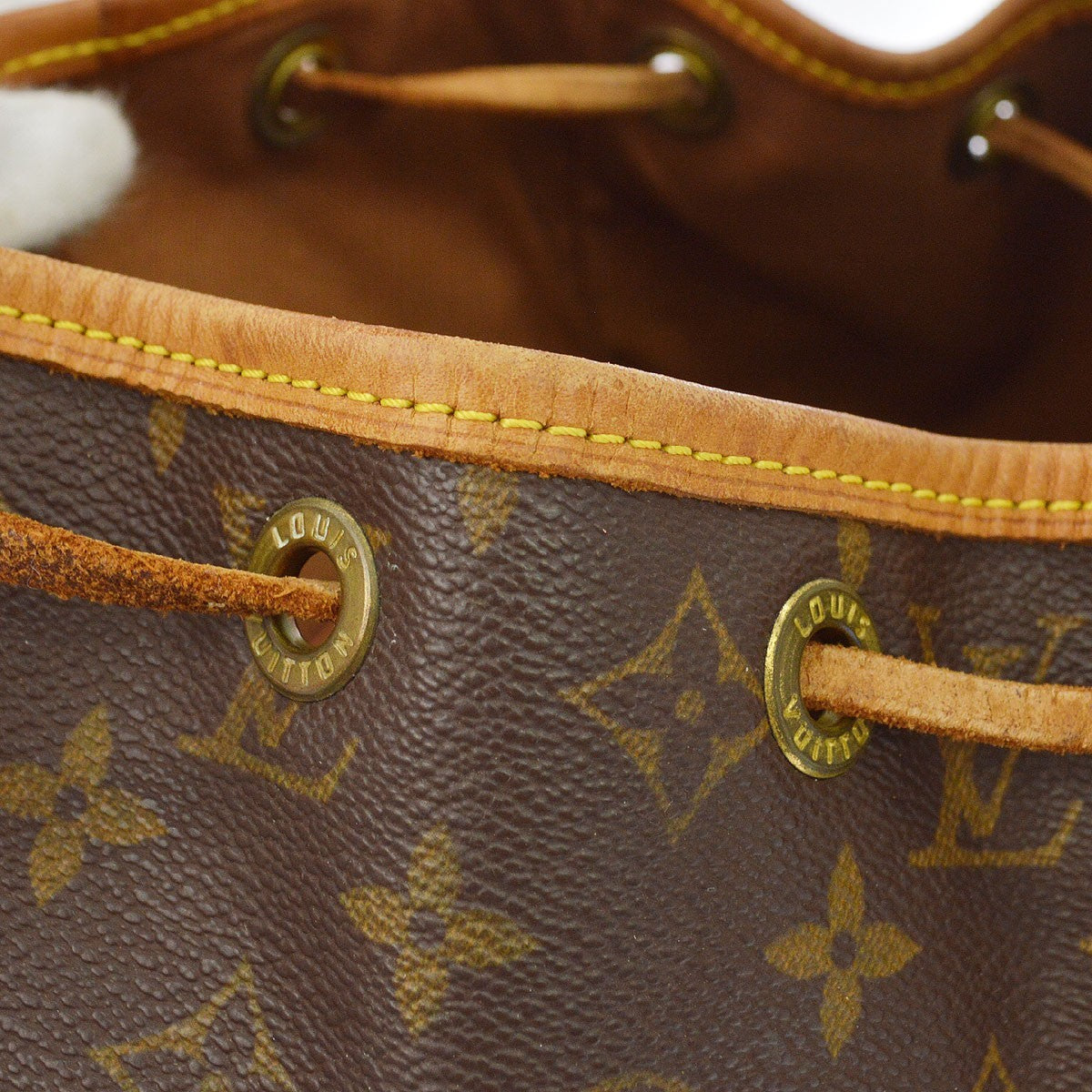 Louis Vuitton Vintage Montsouris Monogram Canvas Brown Canvas Backpack Bag (Pre-Owned)