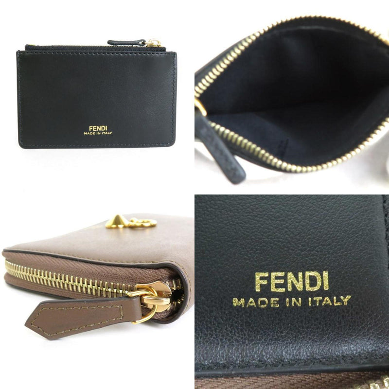 Fendi Brown Leather Wallet  (Pre-Owned)