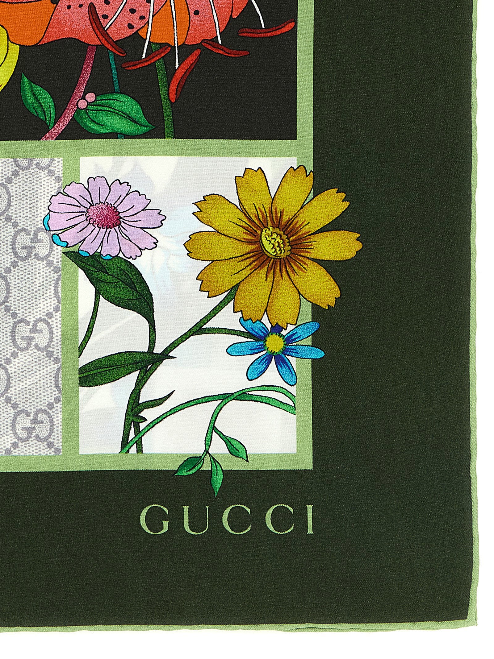 Gucci Women's Flora And Gg Silk Yore