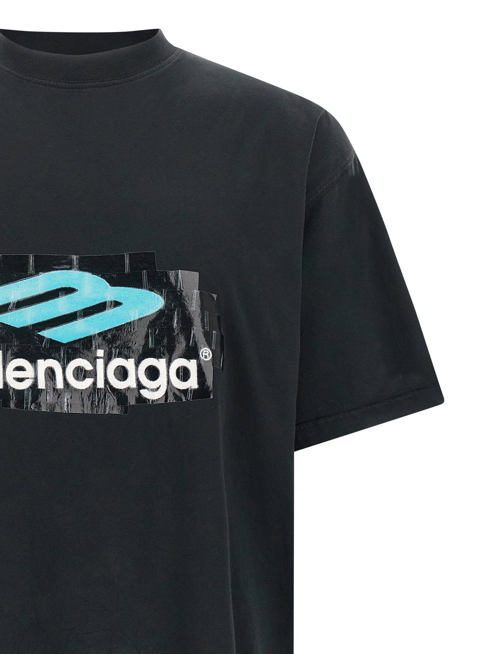 Balenciaga Men's Printed T-Shirt