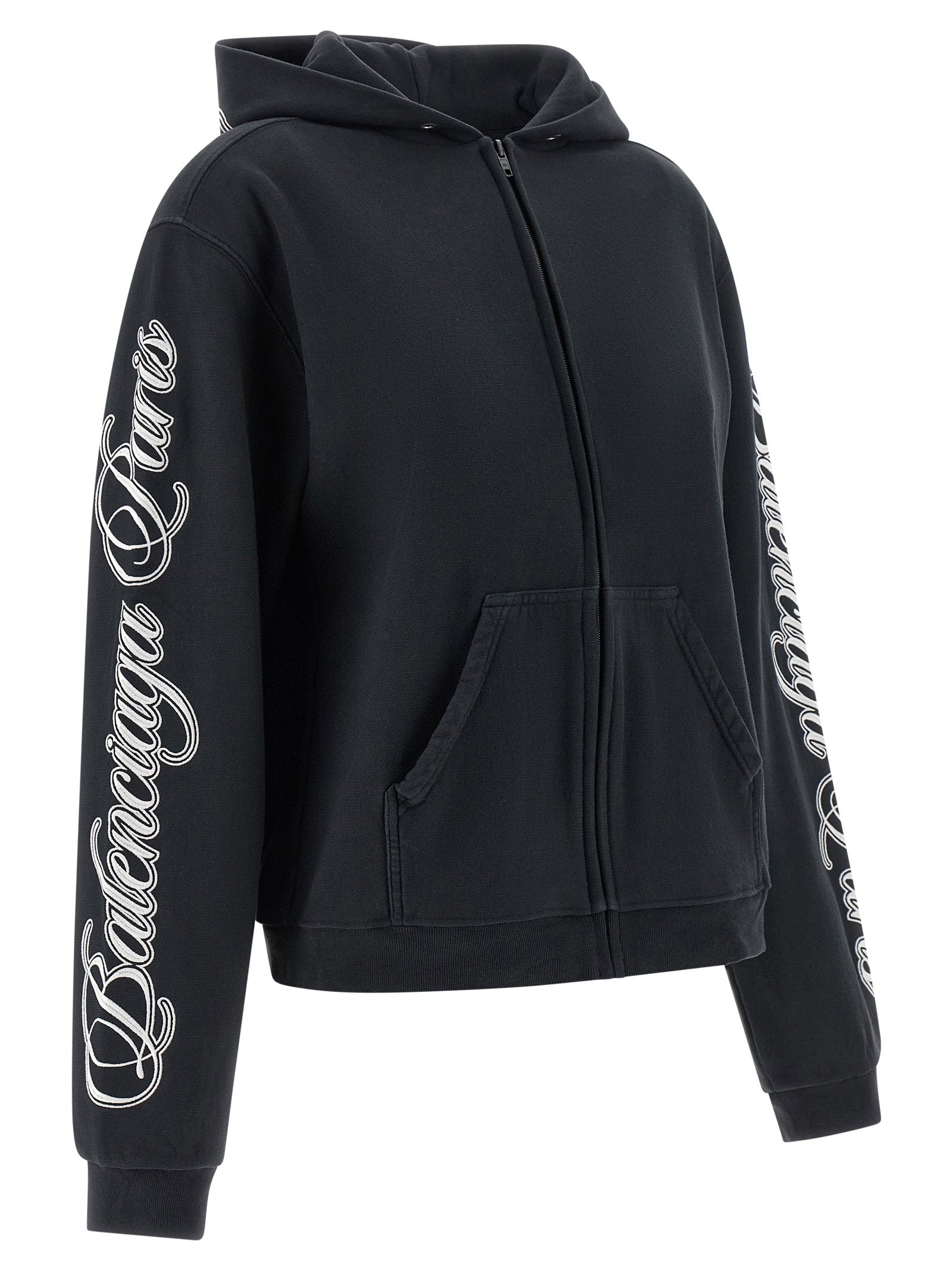 Balenciaga Women's Cursive Hoodie